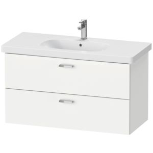 Duravit XBase Duravit XB619301818 100x56x45.8cm, blanc mat, 2 tiroirs