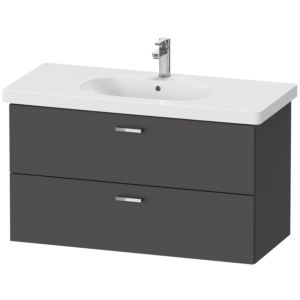 Duravit XBase Duravit XB619304949 100x56x45.8cm, graphite mat, 2 tiroirs