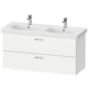 Duravit XBase Duravit XB619401818 115x56x45.8cm, blanc mat, 2 tiroirs