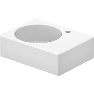 Duravit DuraVital Scola Universalbecken 0684600011 61,5 x 46 cm, weiss, Becken links, mit Hahnloch