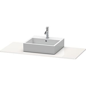 Duravit console XSquare XS060D03636 80x55cm, avec découpe 2000 , blanc soie mat