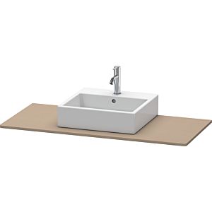 Duravit console XSquare XS060D07575 80x55cm, avec découpe 2000 , Lin