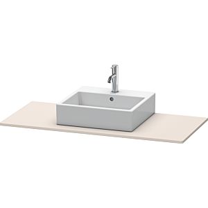 Duravit XSquare console XS060D09191 80x55cm, avec découpe 2000 , Taupe