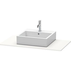 Duravit XSquare Konsole XS060E03636 100x55cm, mit 1 Ausschnitt, weiß seidenmatt