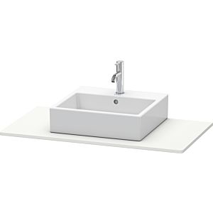 Duravit console XSquare XS060E03939 100x55cm, avec découpe 2000 , finition satinée blanc nordique