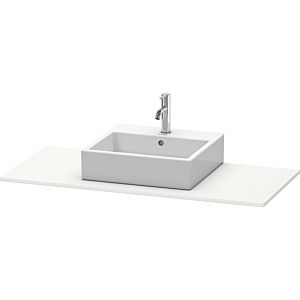 Duravit XSquare console XS060F03636 120x55cm, with 2000 cut-out, white satin finish