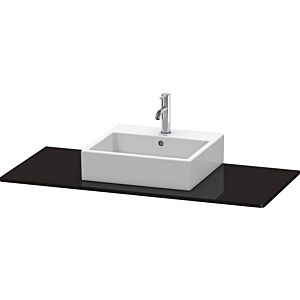 Duravit XSquare console XS060F04040 120x55cm, with 2000 cutout, black high gloss