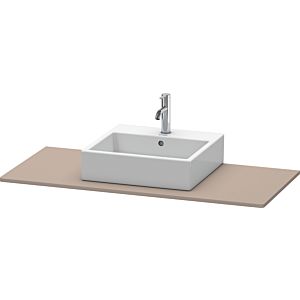 Duravit console XSquare XS060F04343 120x55cm, avec découpe 2000 , basalte mat