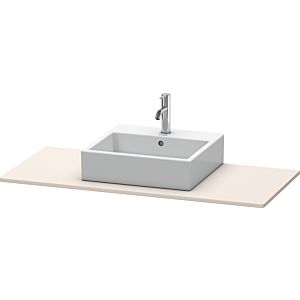Duravit XSquare console XS060F09191 120x55cm, with 2000 cutout, Taupe