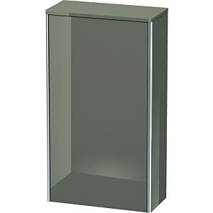 Duravit XSquare armoire Duravit XSquare XS1303L8989 50x88x23,6cm, porte à gauche, gris flanelle brillant