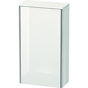 Duravit XSquare Halbhochschrank XS1303R8585 50x88x23,6cm, Tür rechts, weiß hochglanz