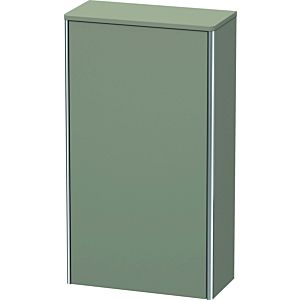 Duravit XSquare Halbhochschrank XS1303R9292 50x88x23,6cm, Tür rechts, Steingrau seidenmatt