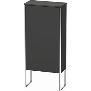 Duravit armoire XSquare Duravit XS1304R4949 50x88x23,6cm, porte à droite, debout, Graphit mat