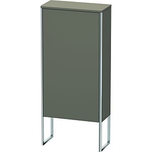Duravit XSquare Duravit XSquare cabinet XS1304R9090 50x88x23.6cm, door on the right, standing, Flannel Gray, satin finish
