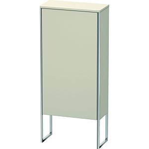 Duravit XSquare Halbhochschrank XS1304R9191 50x88x23,6cm, Tür rechts, stehend, Taupe