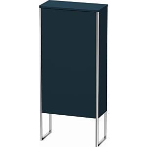 Duravit XSquare armoire Duravit XSquare XS1304R9898 50x88x23,6cm, porte à droite, debout, finition satinée bleu nuit