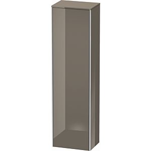 Duravit XSquare cabinet XS1313R8989 50x176x35.6cm, door on the right, flannel gray high gloss