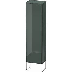 Duravit armoire XSquare XS1314L3838 50x176x35.6cm, porte gauche, debout, Dolomiti Grey brillant
