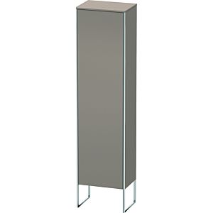 Duravit XSquare Hochschrank XS1314L4343 50x176x35,6cm, Tür links, stehend, Basalt matt