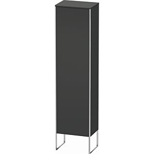 Duravit XSquare Hochschrank XS1314L4949 50x176x35,6cm, Tür links, stehend, Graphit matt