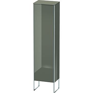 Duravit armoire XSquare XS1314L8989 50x176x35.6cm, porte gauche, debout, gris flanelle brillant
