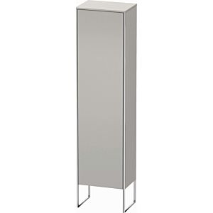 Duravit armoire XSquare XS1314R0707 50x176x35,6cm, porte à droite, debout, gris béton mat