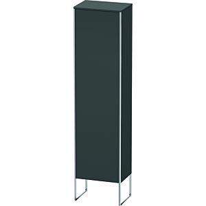 Duravit XSquare Hochschrank XS1314R4949 50x176x35,6cm, Tür rechts, stehend, Graphit matt