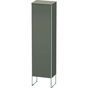 Duravit XSquare cabinet XS1314R9090 50x176x35.6cm, door on the right, standing, Flannel Gray, satin finish