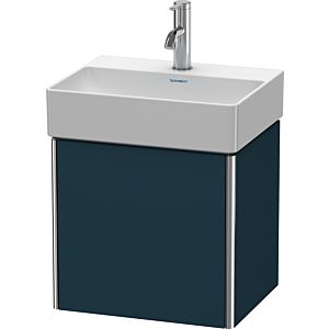 Duravit XSquare Waschtisch-Unterschrank XS4060L9898 43,4x39,7x34cm, Tür links, Nachtblau seidenmatt