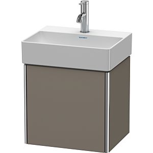 Duravit XSquare Waschtisch-Unterschrank XS4060R9090 43,4x39,7x34cm, Tür rechts, Flannel Grey seidenmatt