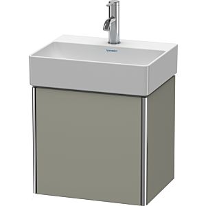 Duravit XSquare Duravit XS4060R9292 43,4x39,7x34cm, porte à droite, finition gris pierre satinée
