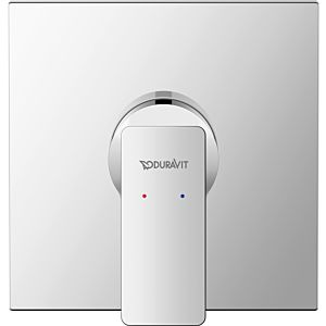 Duravit Manhattan set de finition MH4210007010 mitigeur de douche à encastrer, chromé