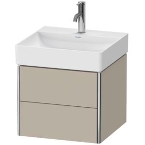 Duravit XSquare Duravit XSquare XS416006060 48.4x39.7x46cm, 2 drawers, Taupe silk matt