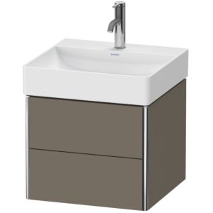 Duravit XSquare Duravit XSquare XS416009090 48.4x39.7x46cm, 2 drawers, flannel gray silk matt