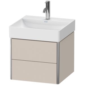 Duravit XSquare Duravit XSquare XS416009191 48.4x39.7x46cm, 2 drawers, Taupe