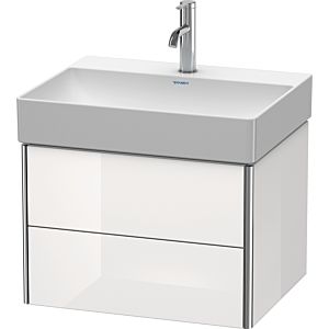 Duravit XSquare Waschtisch-Unterschrank XS416101818 58,4x39,7x46cm, 2 Schubkästen, weiß matt