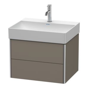 Duravit XSquare Duravit XSquare XS416109090 58.4x39.7x46cm, 2 drawers, flannel gray silk matt