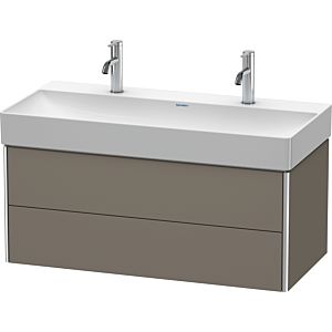 Duravit XSquare Duravit XSquare XS416309090 98.4x39.7x46cm, 2 drawers, flannel gray silk matt