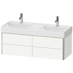 Duravit XSquare Duravit XS416403636 118,4x39,7x46cm, 4 tiroirs, blanc soie mat