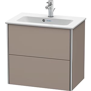 Duravit XSquare Duravit XSquare XS416504343 61x56x38.8cm, 2 drawers, matt basalt