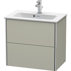 Duravit XSquare Duravit XS416506060 61x56x38.8cm, 2 tiroirs, Taupe soie mat