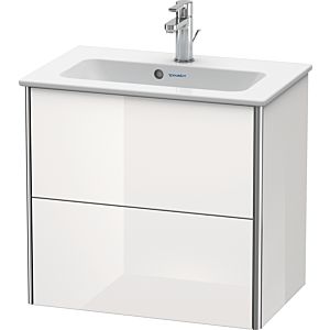 Duravit XSquare Duravit XSquare XS416508585 61x56x38.8cm, 2 drawers, white high gloss