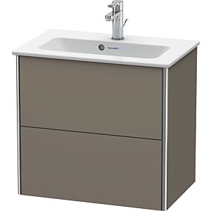Duravit XSquare Duravit XS416509090 61x56x38.8cm, 2 tiroirs, flanelle gris soie mat
