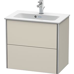 Duravit XSquare Duravit XSquare XS416509191 61x56x38.8cm, 2 drawers, Taupe