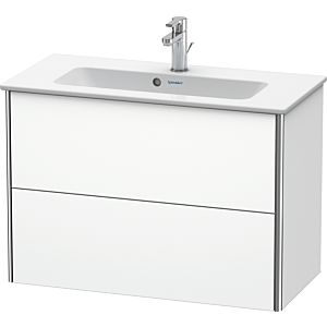 Duravit XSquare Waschtisch-Unterschrank XS416601818 81x56x38,8cm, 2 Schubkästen, weiß matt