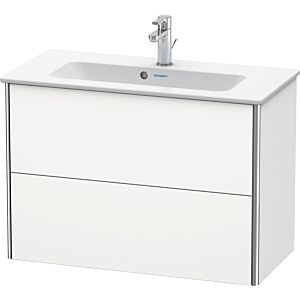 Duravit XSquare Waschtisch-Unterschrank XS416603636 81x56x38,8cm, 2 Schubkästen, weiß seidenmatt