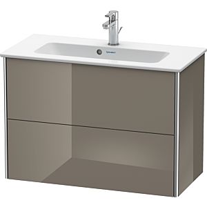 Duravit XSquare Duravit XSquare XS416608989 81x56x38.8cm, 2 drawers, flannel gray high gloss