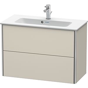 Duravit XSquare Duravit XSquare XS416609191 81x56x38.8cm, 2 drawers, Taupe