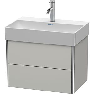 Duravit XSquare Duravit XSquare XS416700707 58.4x39.7x39cm, 2 drawers, matt concrete gray