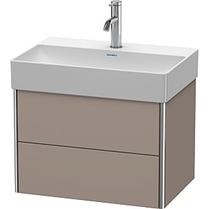 Duravit XSquare Duravit XSquare XS416704343 58.4x39.7x39cm, 2 drawers, matt basalt